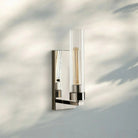 Andreas Wall Sconce - NickelBlushlighting