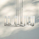 Andreass Round Chandelier 10/12 Light-12-Light-Nickel-