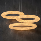 Alabaster Ring Chandelier