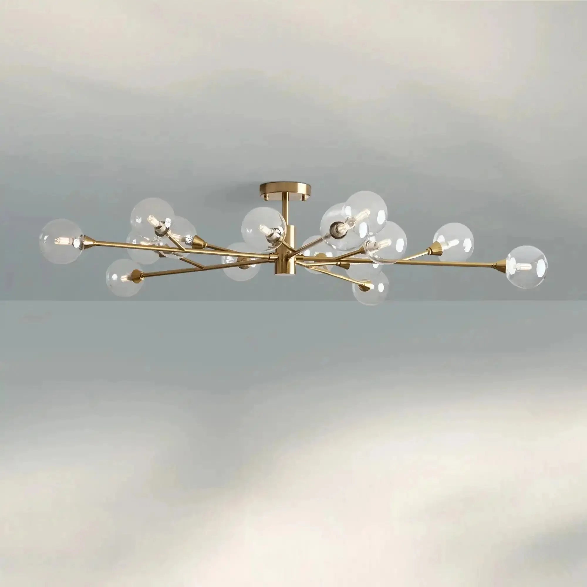 Apollo Flush Mount - 47"BrassBlushlighting