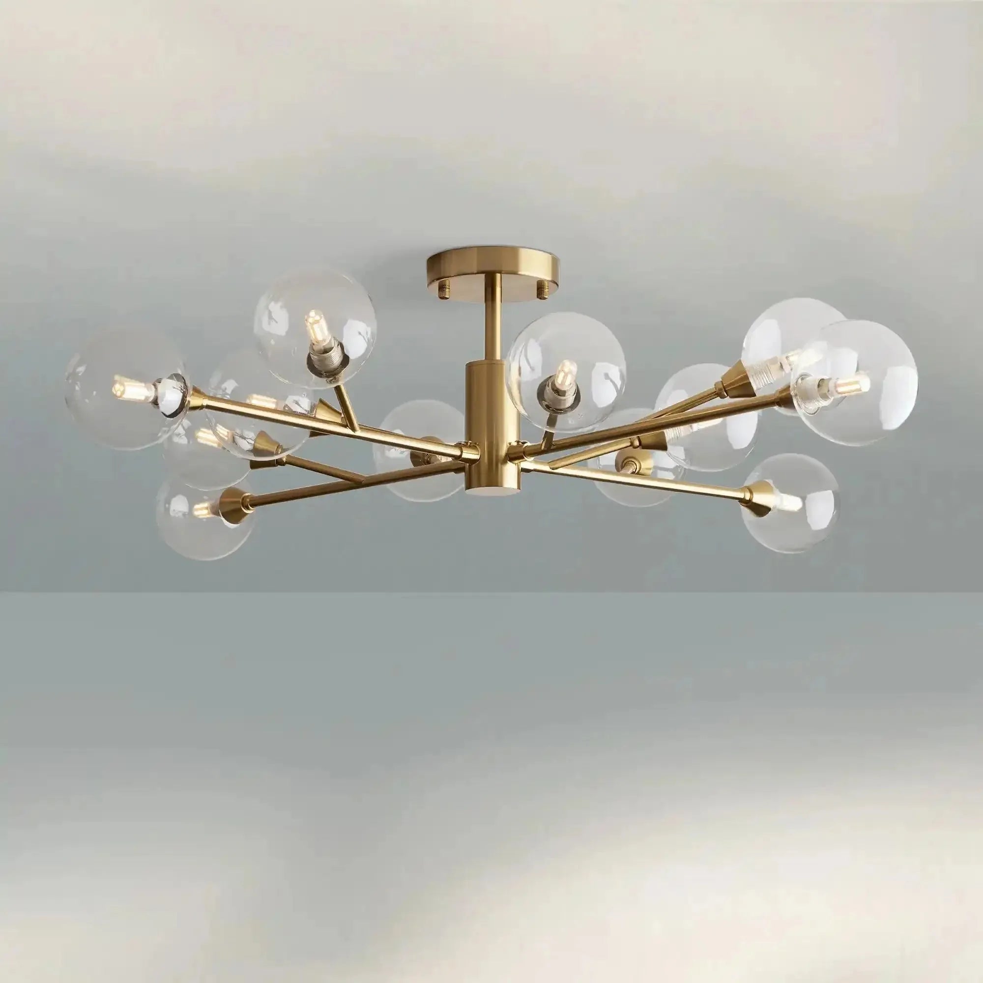 Apollo Flush Mount - 36"BrassBlushlighting