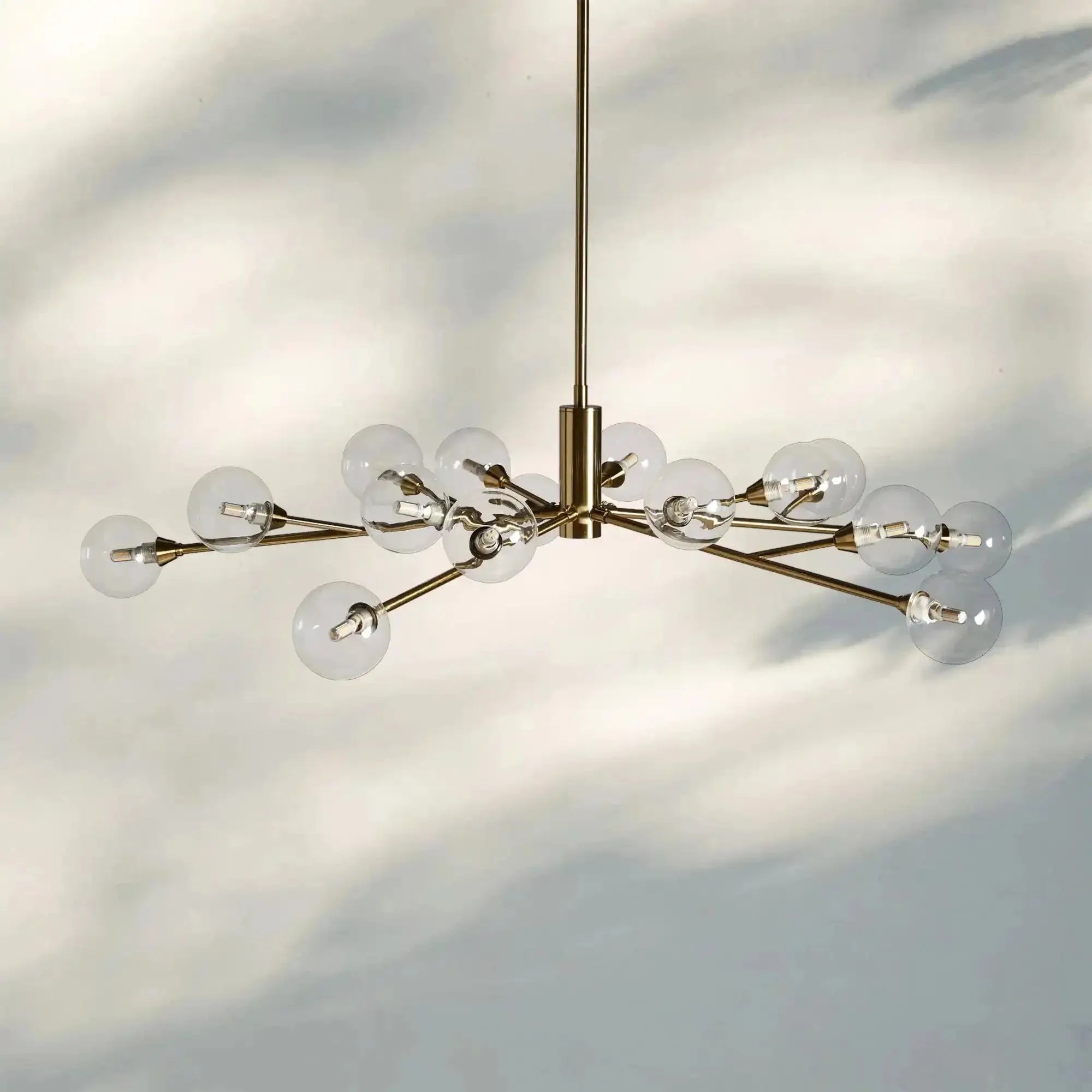 Apollo Round Chandelier 36" 47" 59" - 59"BronzeBlushlighting