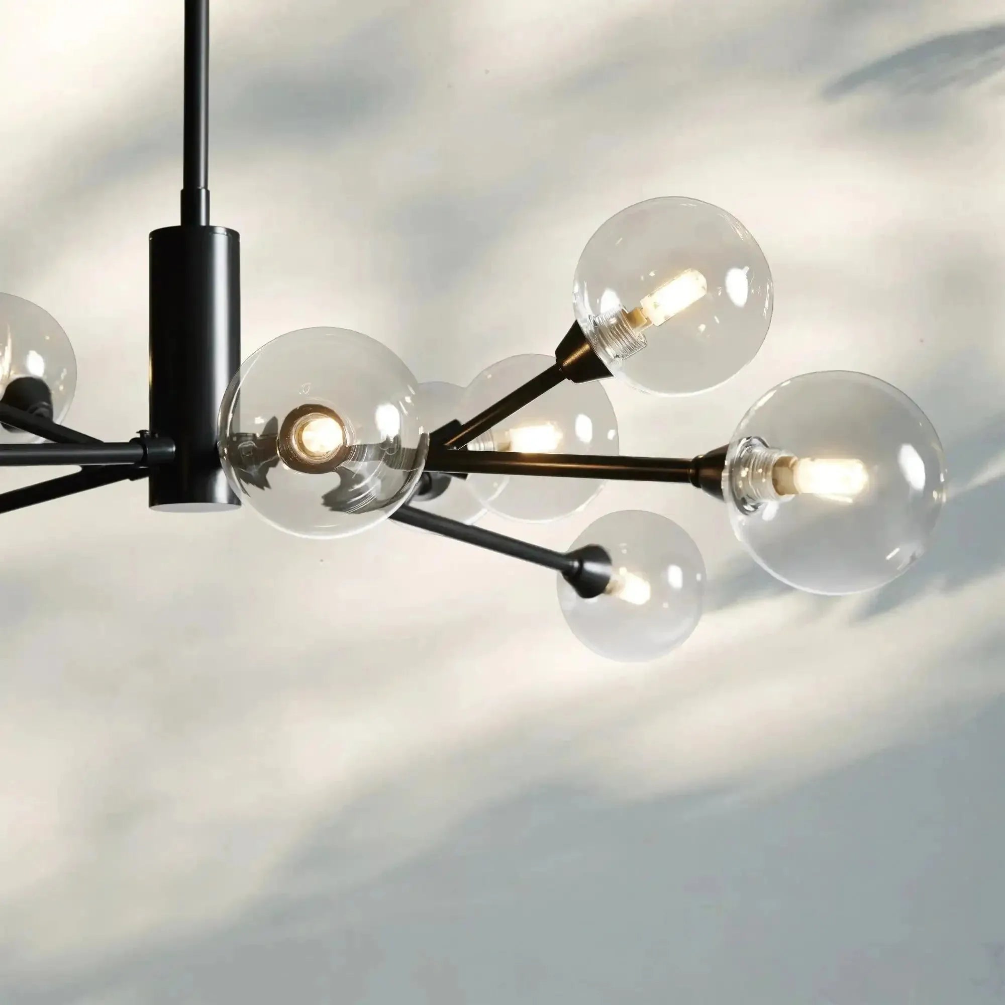 Apollo Round Chandelier 36" 47" 59" - 59"BronzeBlushlighting