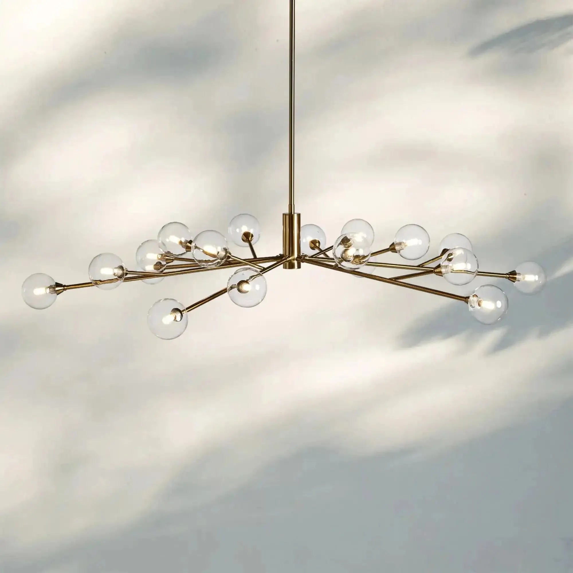 Apollo Round Chandelier 36" 47" 59" - 59"BronzeBlushlighting
