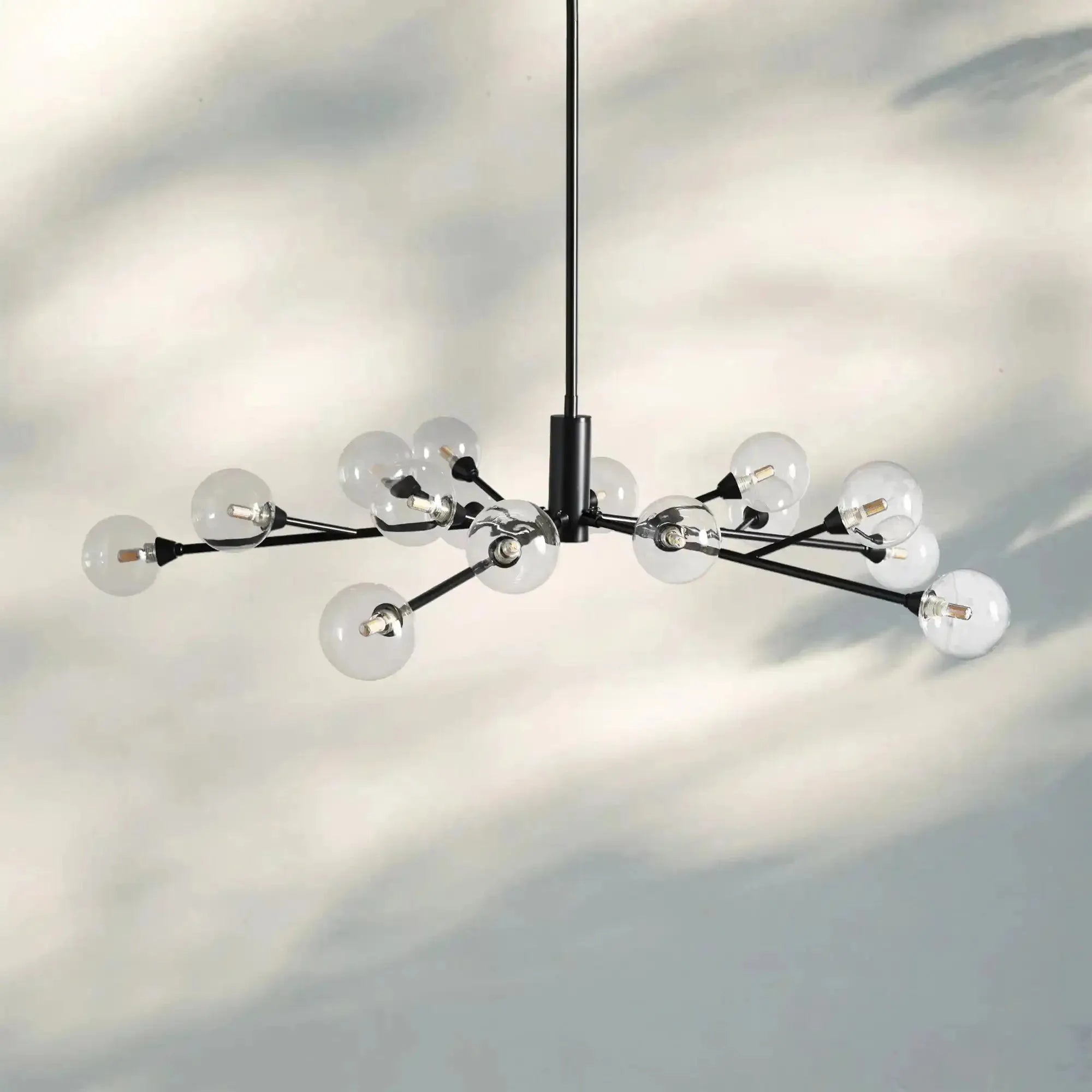 Apollo Round Chandelier 36" 47" 59" - 47"BronzeBlushlighting