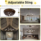 Appa Rustic Tree Branch Chandelier - Blushlighting