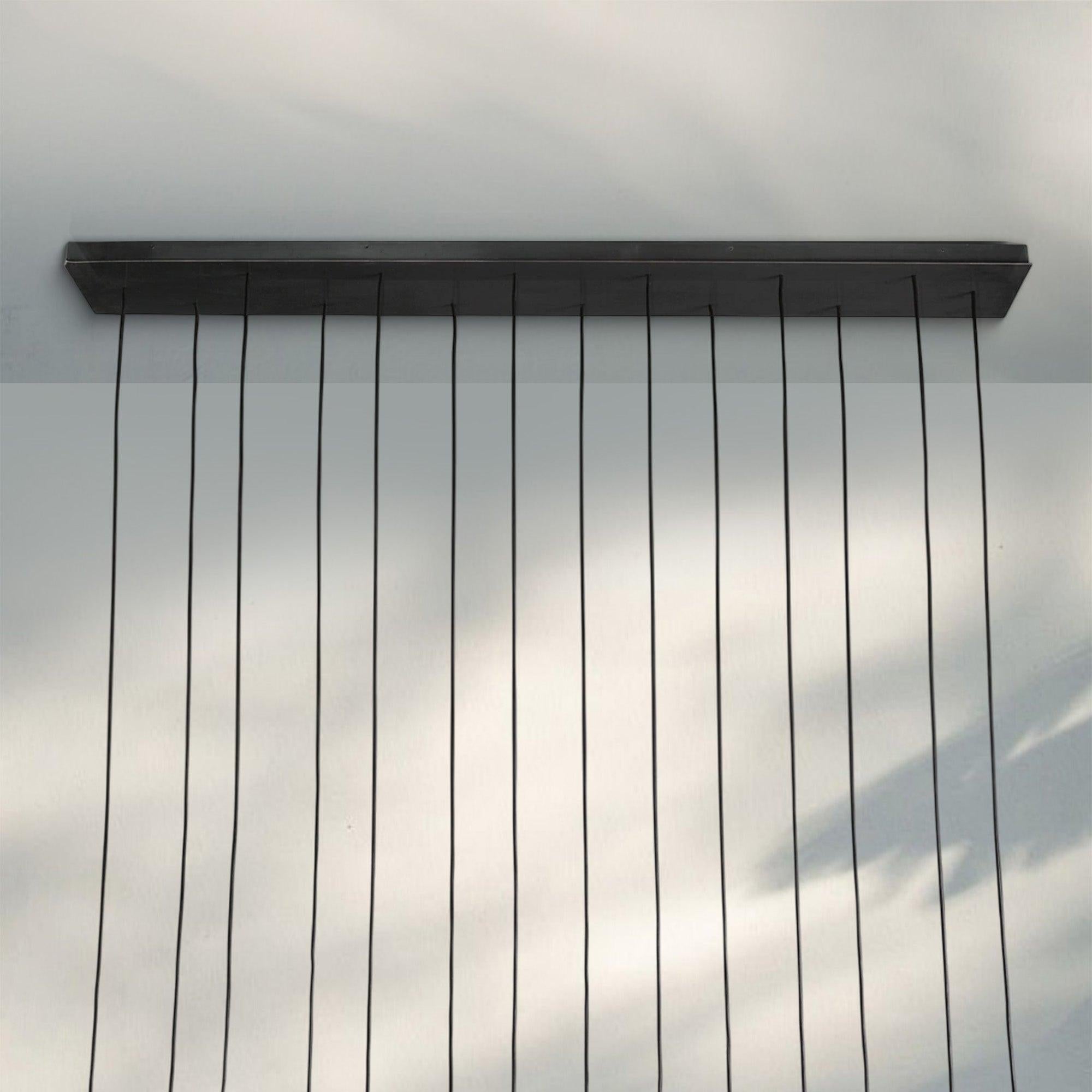 Aquitain Modern Linear Chandelier 60", 72"-