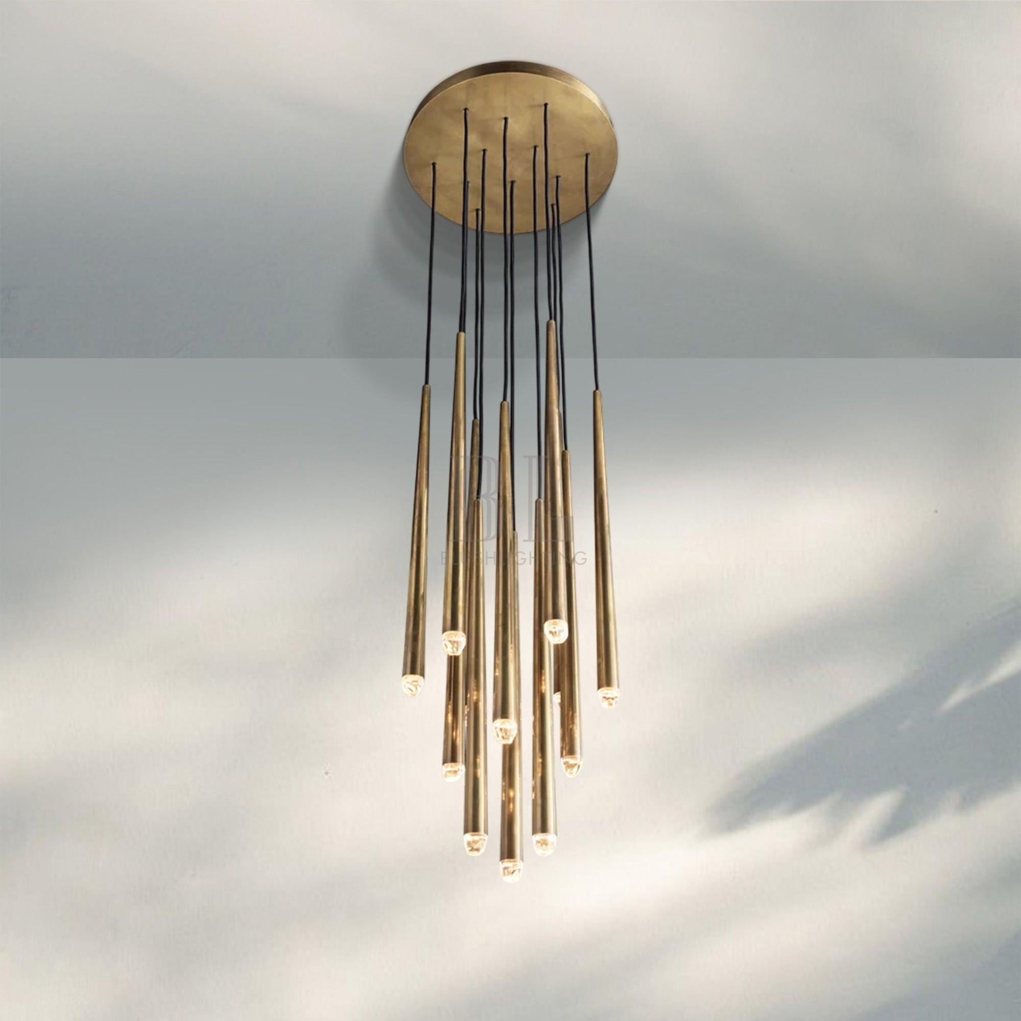 Aquitain Modern Round Chandelier-