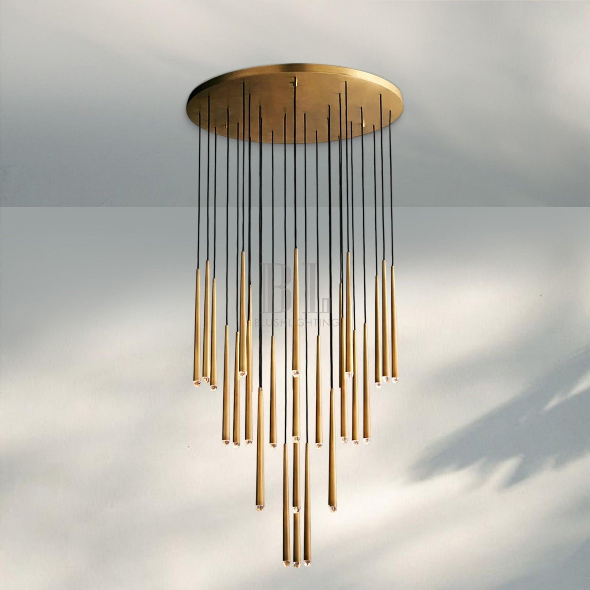 Aquitain Modern Round Chandelier-