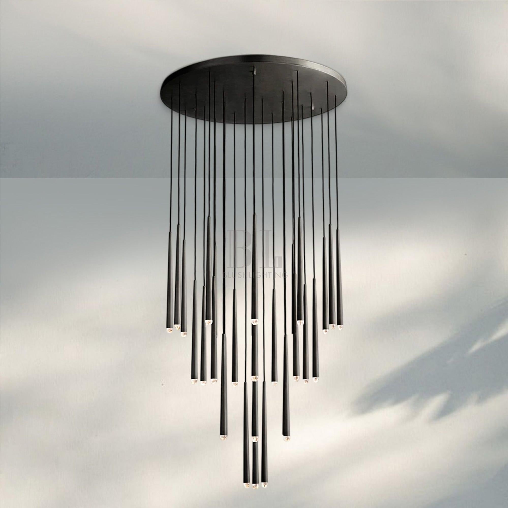 Aquitain Modern Round Chandelier-
