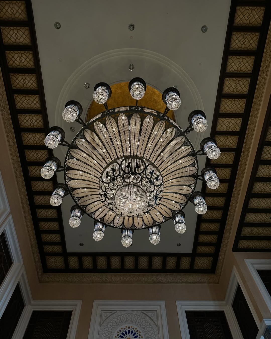 Arabian Nights Ornate Elegance Chandelier for High-ceiling - Custom/D80cm*H100cmWarm LightBlushlighting