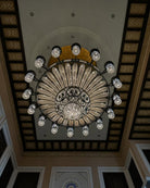 Arabian Nights Ornate Elegance Chandelier for High-ceiling - Custom/D80cm*H100cmWarm LightBlushlighting