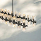 Arcachan Crystal Rectangular Chandelier 54'' 72"-