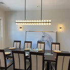 Arcachan Crystal Rectangular Chandelier 54'' 72"-