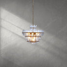 Arcade 10 - Light Blown Glass Chandelier - BlueBlushlighting