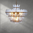 Arcade 10 - Light Blown Glass Chandelier - BlueBlushlighting