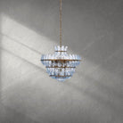 Arcade 10 - Light Blown Glass Chandelier - BlueBlushlighting