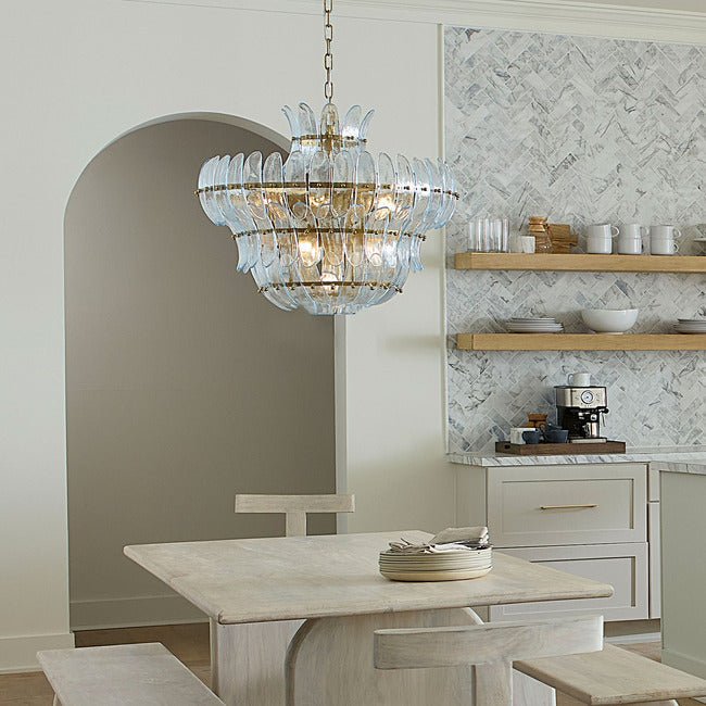 Argentia Chandelier - Pale BlueBlushlighting