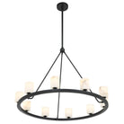 Argona 12 Light Alabaster Chandelier-chandelier for bedroom,chandelier for dining room,chandelier for stairways,chandelier for foyer,chandelier for bathrooms,chandelier for living room-Black-Blushlighting