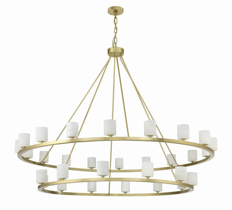 Argona 30 Light Alabaster Chandelier-chandelier for bedroom,chandelier for dining room,chandelier for stairways,chandelier for foyer,chandelier for bathrooms,chandelier for living room-Blushlighting