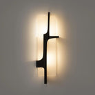 Arie Alabaster Wall Sconce - DIA 15 CM X H 38 CM / ∅ 5.9″ X H 15″BlackBlushlighting
