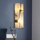 Arie Alabaster Wall Sconce - DIA 15 CM X H 38 CM / ∅ 5.9″ X H 15″BrassBlushlighting