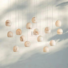 Arika Rectangular Chandelier 15/30 Light - 15 - LightBlushlighting