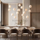 Arika Rectangular Chandelier 15/30 Light - 15 - LightBlushlighting