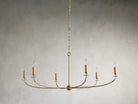 Arnett Round Chandelier - 6 LIGHTGOLDBlushlighting