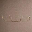 Arnett Round Chandelier - 8 LIGHTGOLDBlushlighting