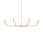 Arnett Round Chandelier - 6 LIGHTGOLDBlushlighting
