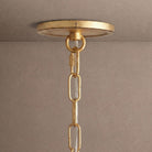 Arnett Round Chandelier - 8 LIGHTGOLDBlushlighting