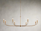 Arnett Round Chandelier - 8 LIGHTGOLDBlushlighting