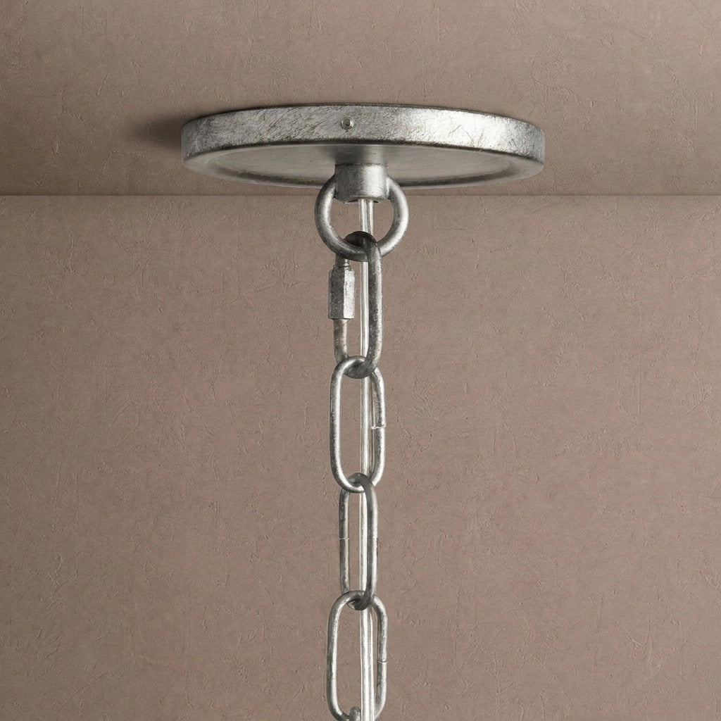 Arnett Round Chandelier - 8 LIGHTGOLDBlushlighting