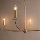 Arnett Round Chandelier - 8 LIGHTGOLDBlushlighting