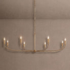 Arnett Round Chandelier - 8 LIGHTGOLDBlushlighting