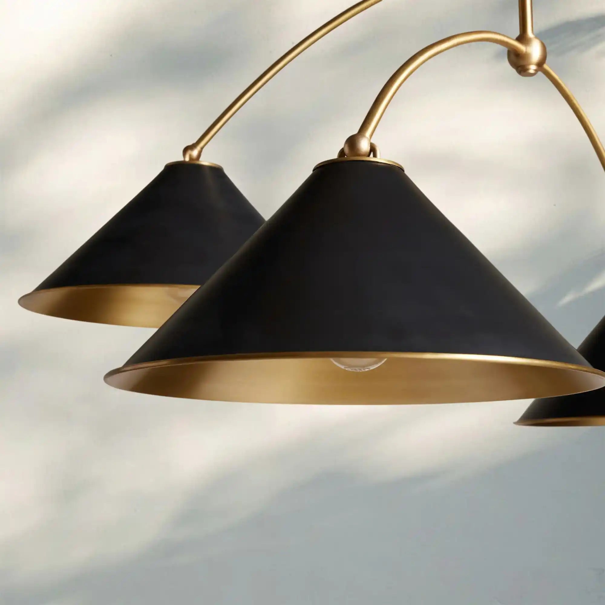 Arno 4 - Light Round Chandelier - Blushlighting