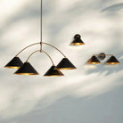 Arno 4 - Light Round Chandelier - Blushlighting