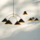 Arno 4 - Light Round Chandelier - Blushlighting