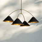 Arno 4 - Light Round Chandelier - Blushlighting
