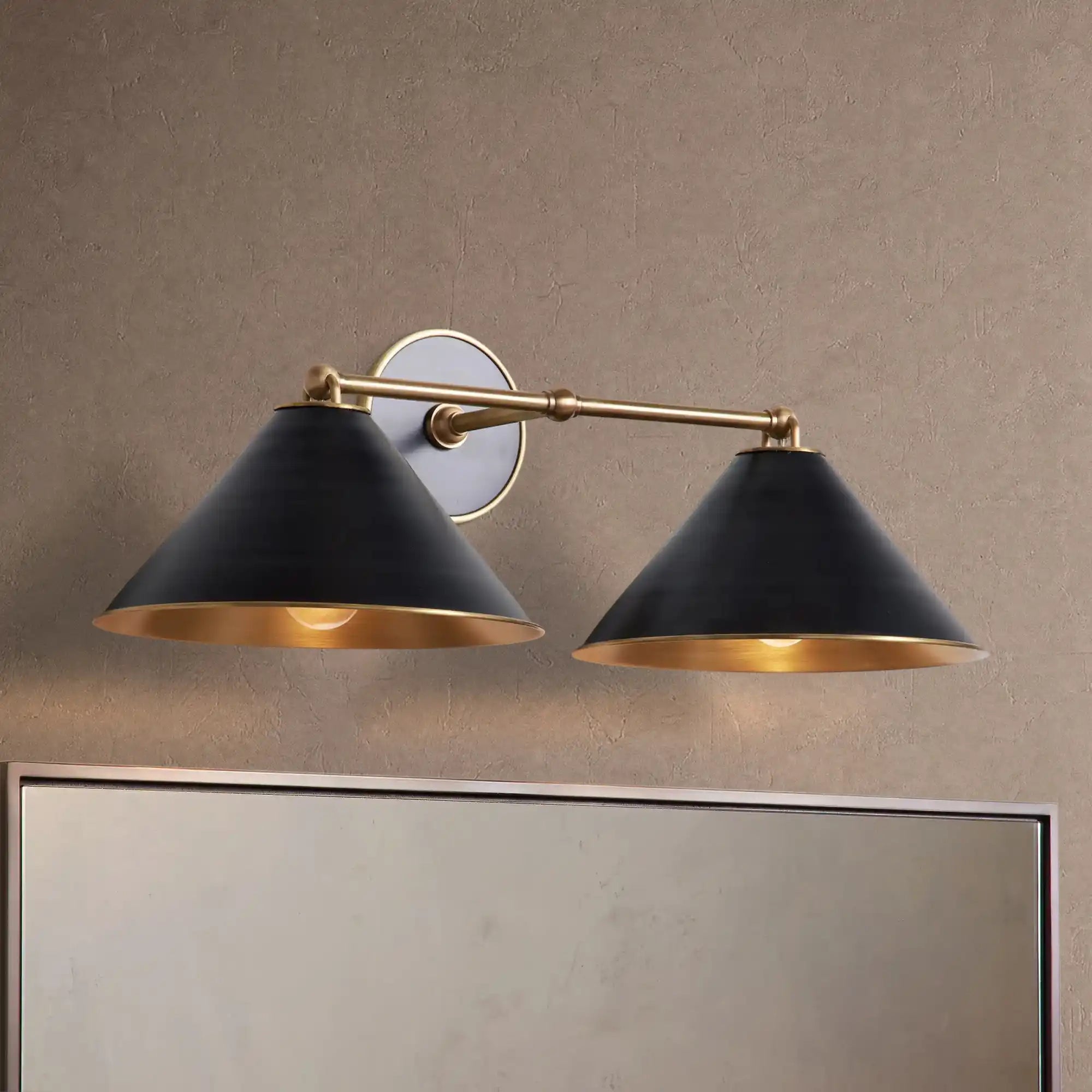 Arno Double Wall Sconce - Blushlighting