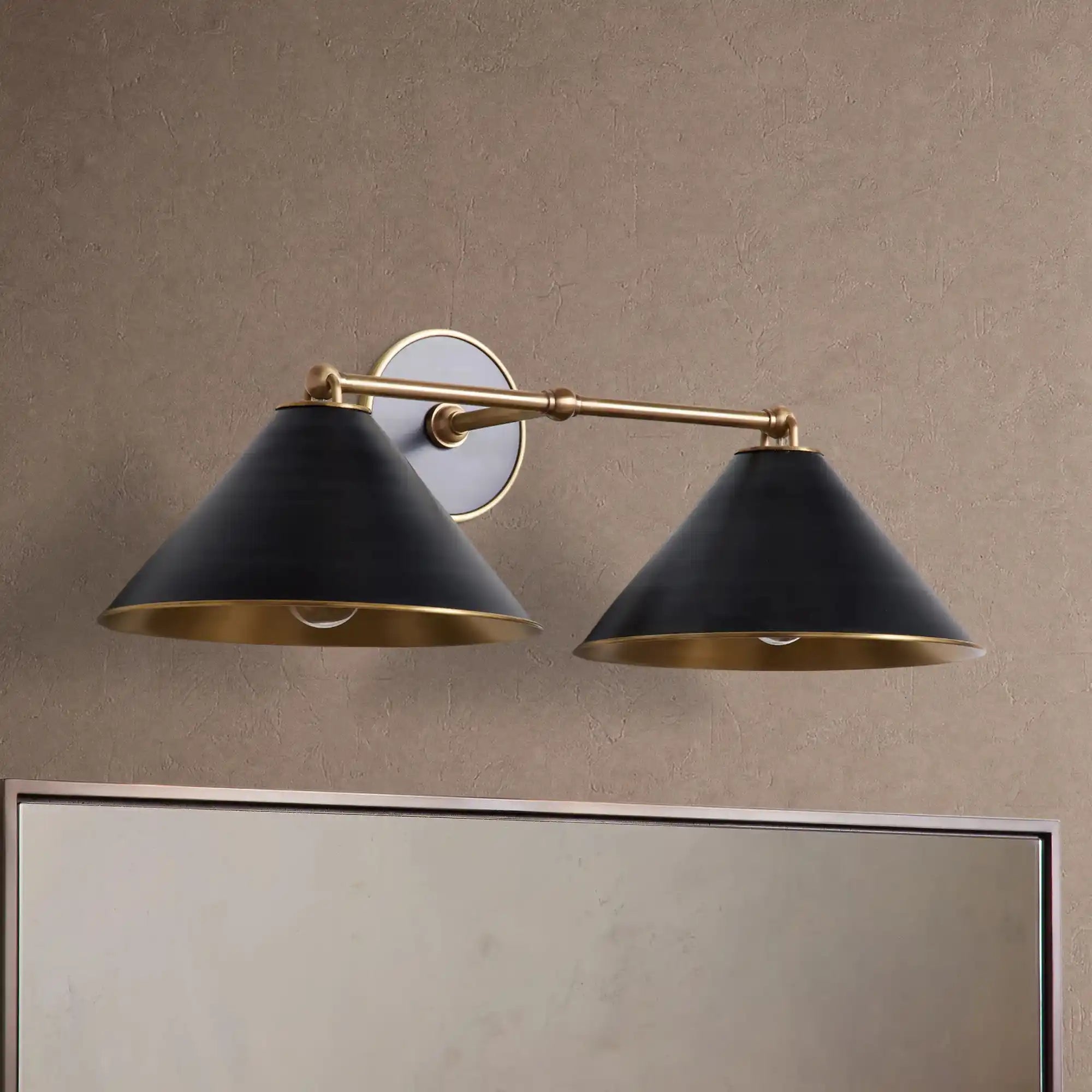 Arno Double Wall Sconce - Blushlighting