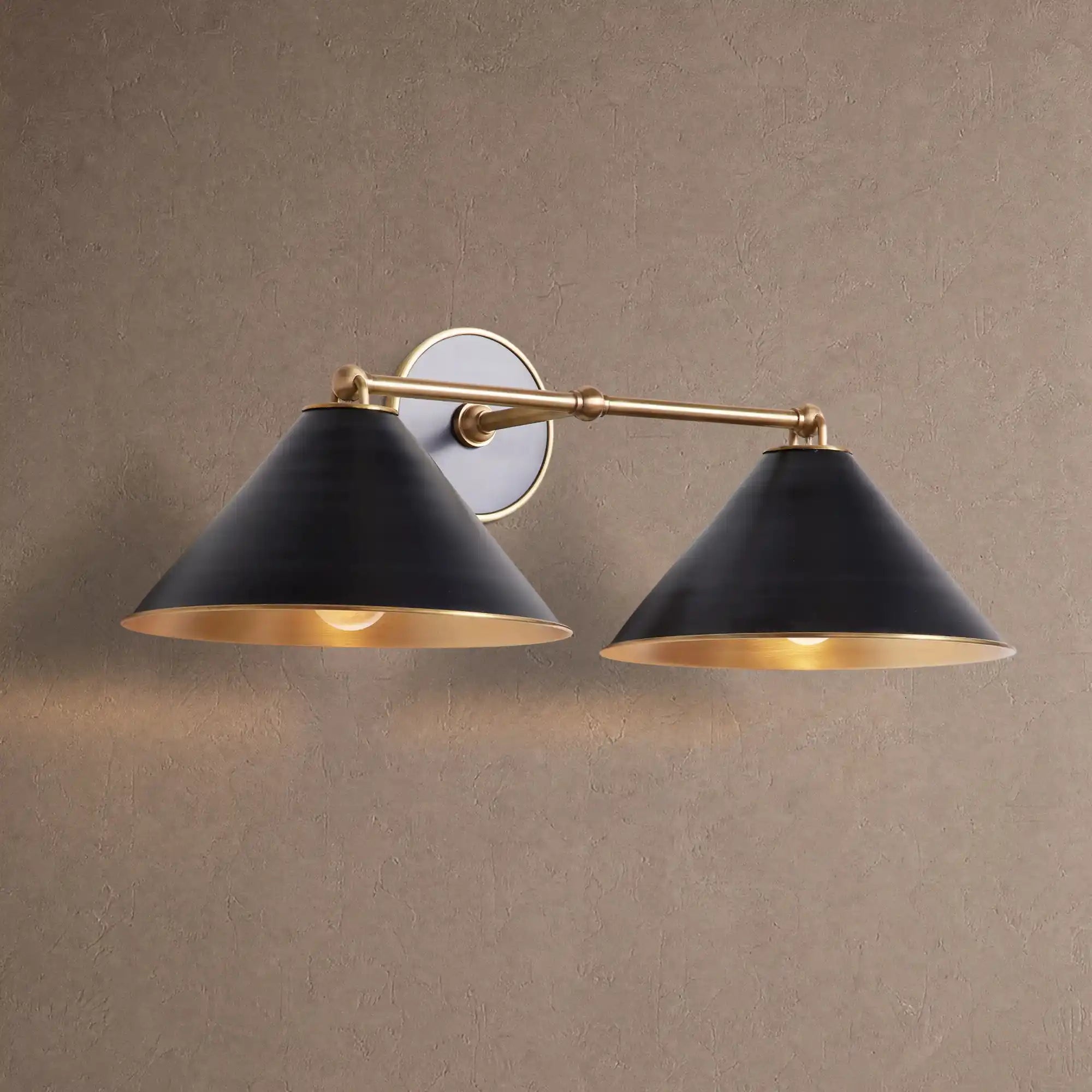 Arno Double Wall Sconce - Blushlighting