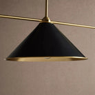 Arno Linear Chandelier - 54"BlackBlushlighting