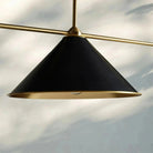 Arno Linear Chandelier - 54"BlackBlushlighting