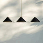 Arno Linear Chandelier - 54"BlackBlushlighting
