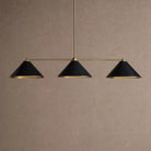 Arno Linear Chandelier - 54"BlackBlushlighting
