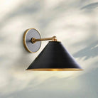 Arno Single Wall Sconce - BlackBlushlighting