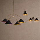 Arno Single Wall Sconce - BlackBlushlighting