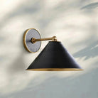 Arno Single Wall Sconce - BlackBlushlighting